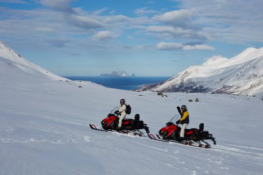 Snowmobile Safari in the Beautiful Lyngen Alps