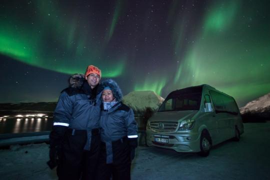 Aurora Borealis / Northern Lights chase in a small group