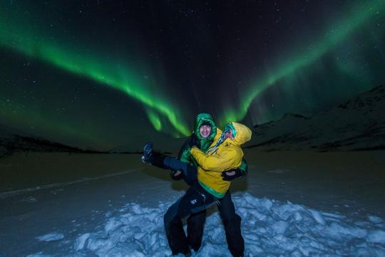 Private Northern Lights chase for up to seven guests