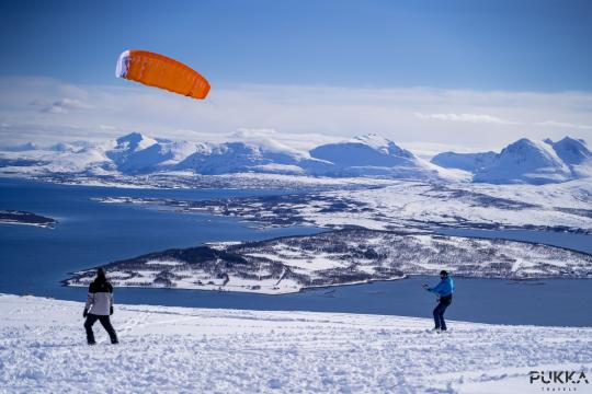 Snowkiting