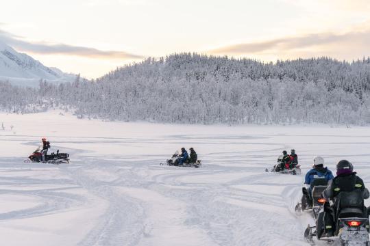 Lyngen Snowmobile Safari