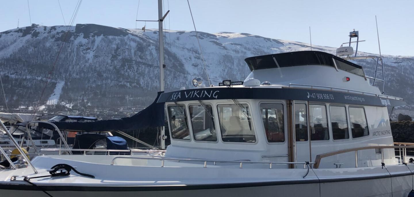 sea viking boat Arctic Yachting