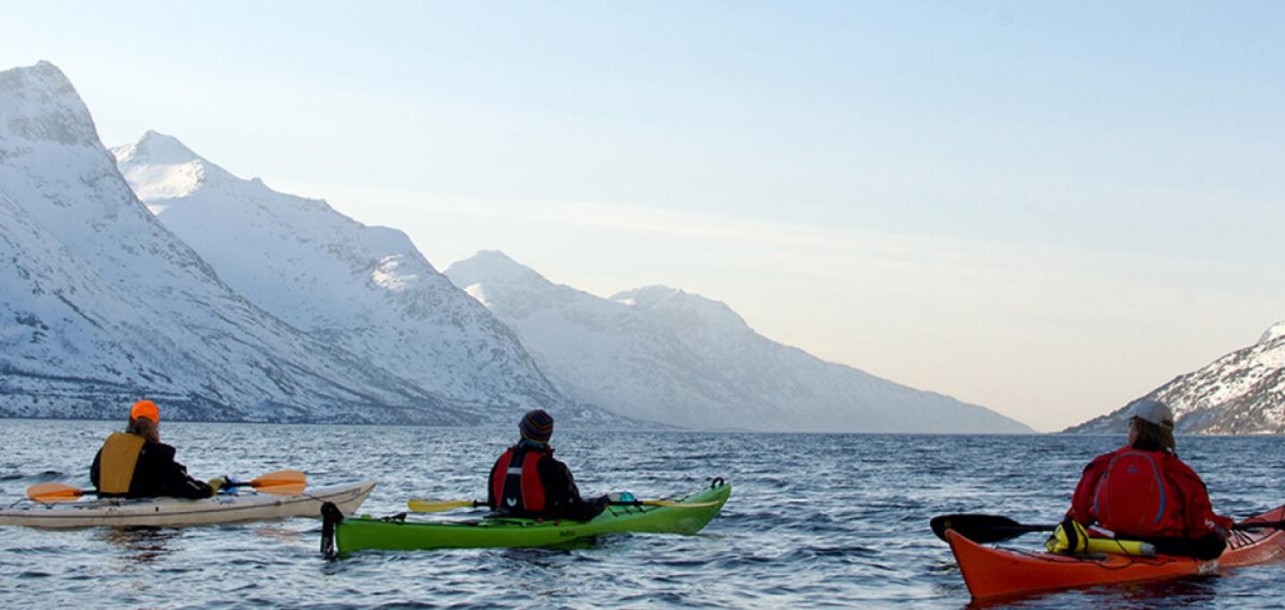 Winterkayaking Sommarøy Adventure