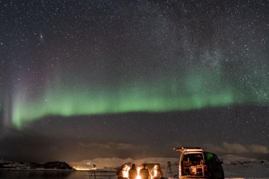 "a journey in search of the Northern Lights" Ⓥ | Small group 8 max | Photography | 4x4 VW Van